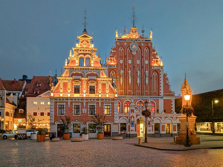 Riga im Spiegel der Hanse - CALVENDO Foto-Puzzle'