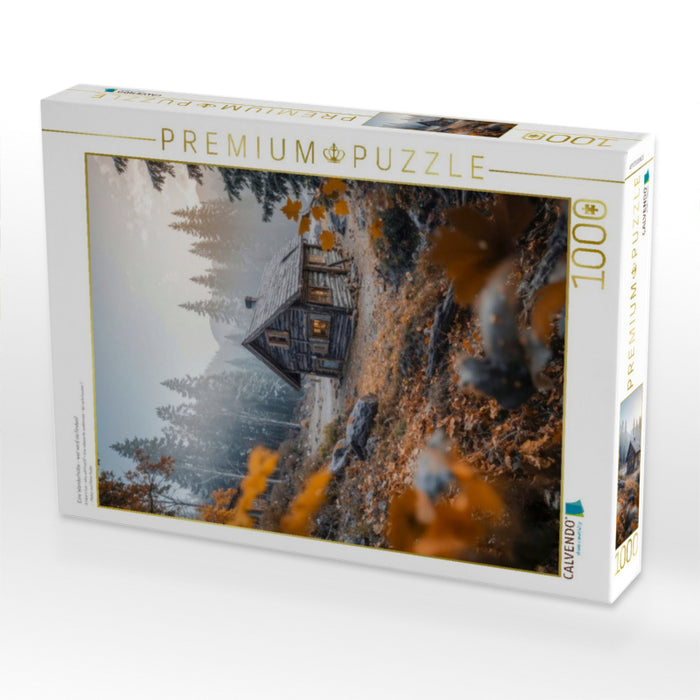 Eine Wanderhütte - wer wird sie finden? - CALVENDO Foto-Puzzle'
