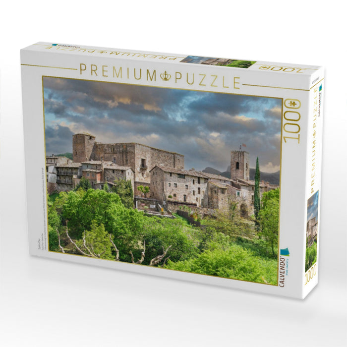 Santa Pau - CALVENDO Foto-Puzzle'