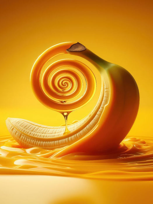 Eine Banane voller Vitamine - CALVENDO Foto-Puzzle'