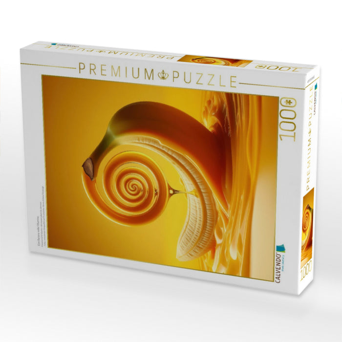 Eine Banane voller Vitamine - CALVENDO Foto-Puzzle'