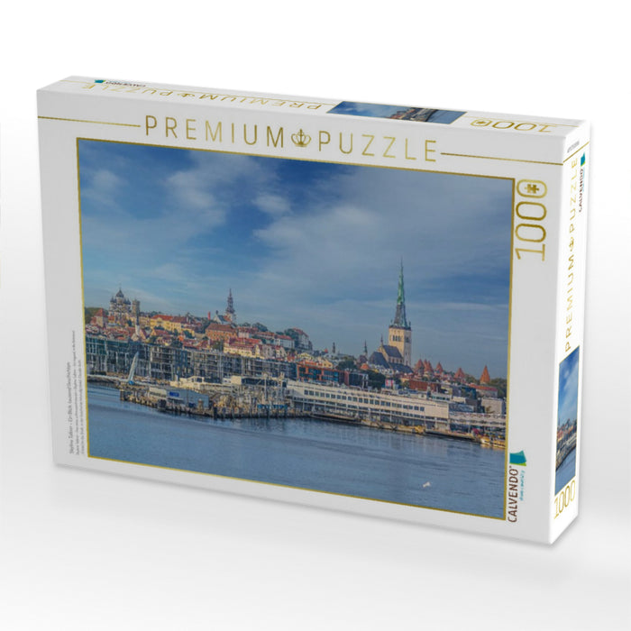 Skyline Tallinn – Ein Blick, tausend Geschichten - CALVENDO Foto-Puzzle'