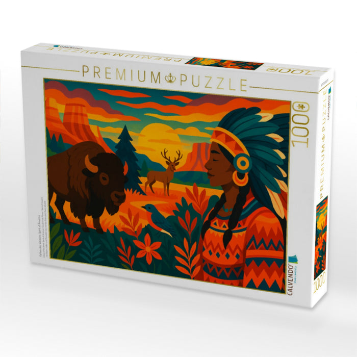 Farben des Westens: Spirit of America - CALVENDO Foto-Puzzle'