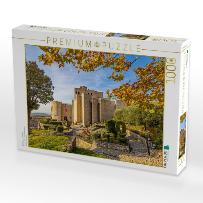 Die Festung von Kruja - CALVENDO Foto-Puzzle'
