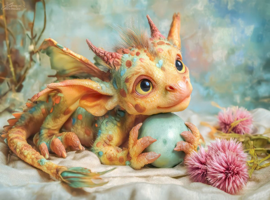 Drachen - CALVENDO Foto-Puzzle'