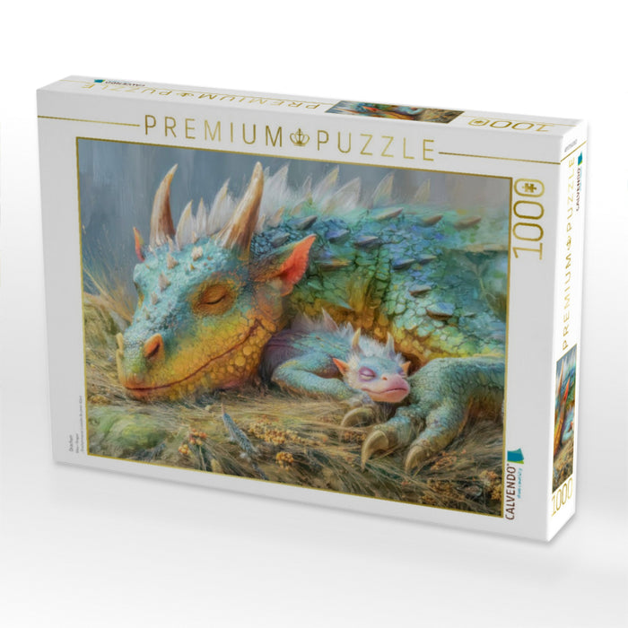 Drachen - CALVENDO Foto-Puzzle'
