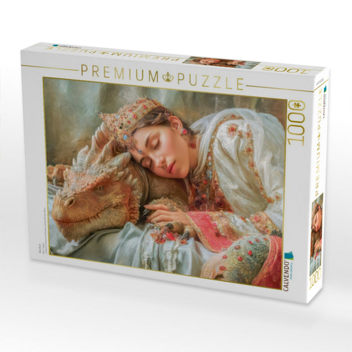 Drachen - CALVENDO Foto-Puzzle'