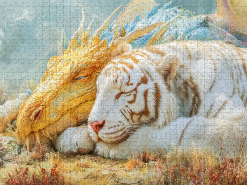 Drachen - CALVENDO Foto-Puzzle'