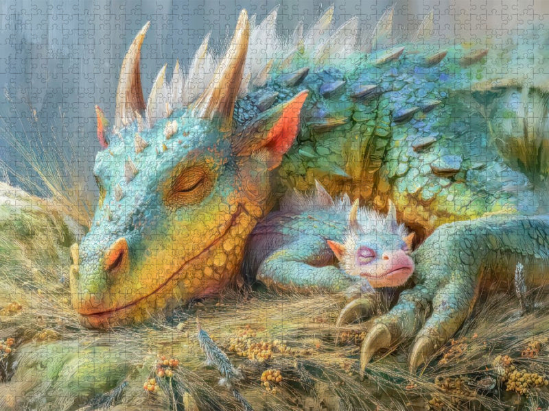 Drachen - CALVENDO Foto-Puzzle'