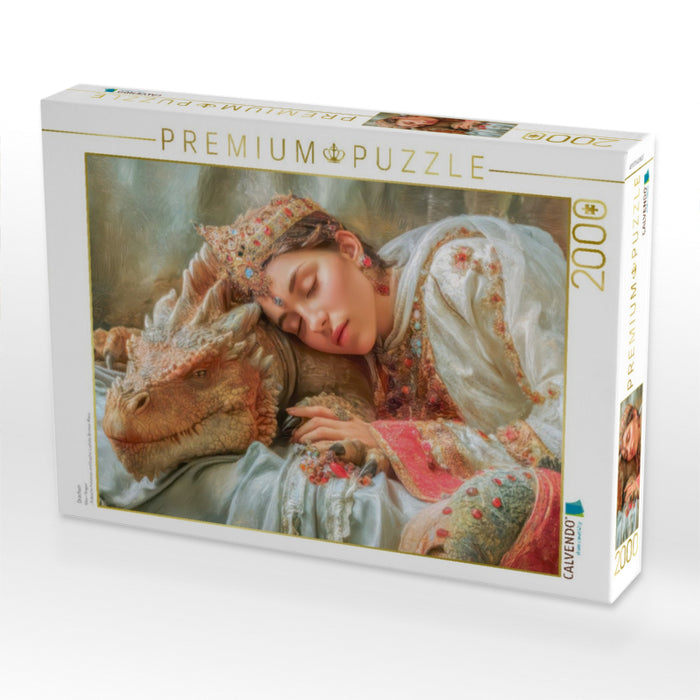 Drachen - CALVENDO Foto-Puzzle'