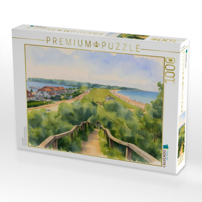 Am Salzhaff - CALVENDO Foto-Puzzle'