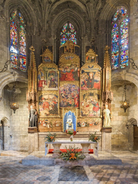 Kathedrale in Taragona - CALVENDO Foto-Puzzle'