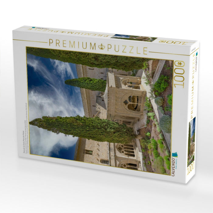 Monestir de Santa Maria de Poblet - CALVENDO Foto-Puzzle'