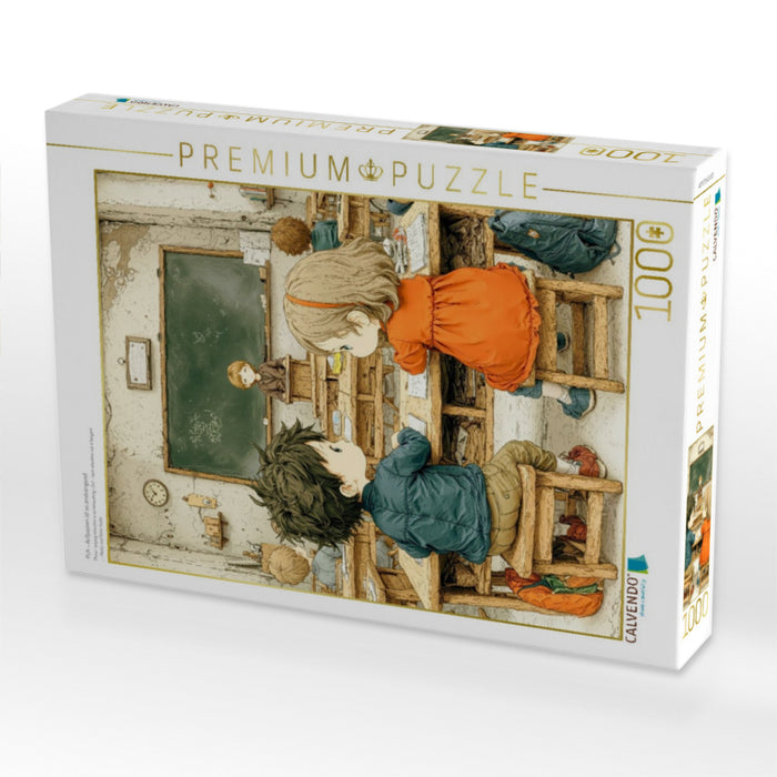 Puh - Aufpassen ist so anstrengend - CALVENDO Foto-Puzzle'