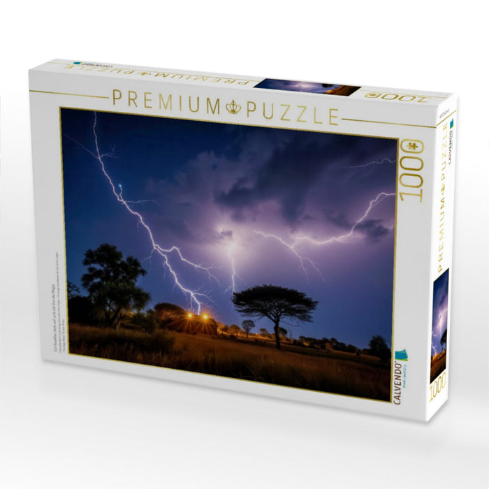 Ein Gewitter zieht auf, und mit ihm die Magie. - CALVENDO Foto-Puzzle'