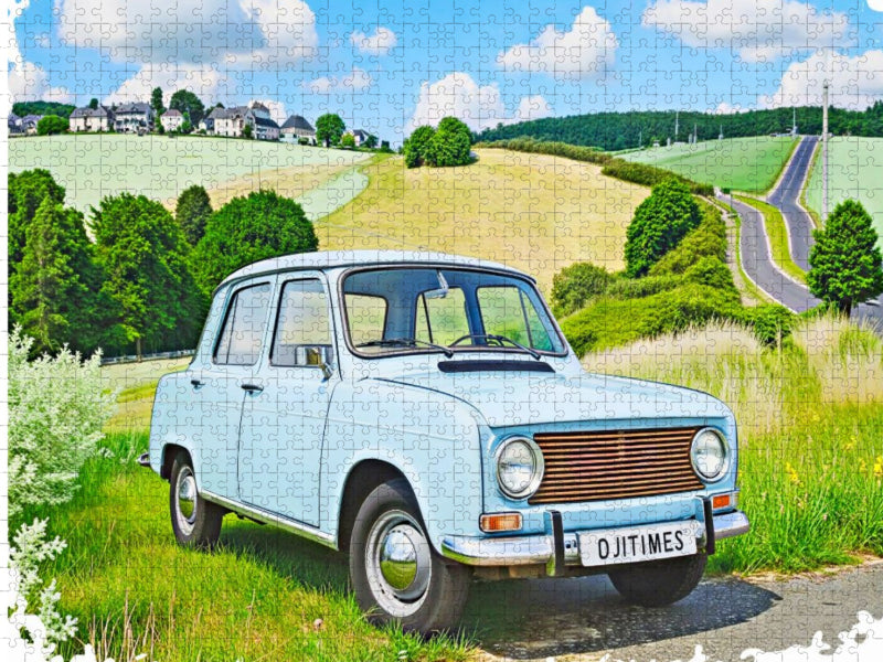 Renault 4 - CALVENDO Foto-Puzzle'