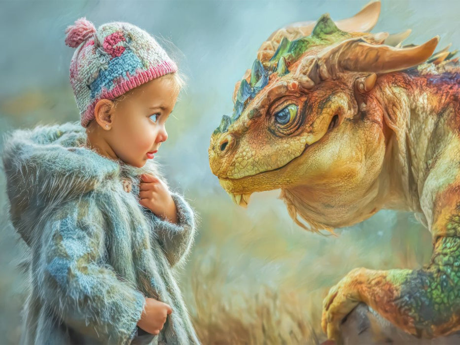 Drachen - CALVENDO Foto-Puzzle'