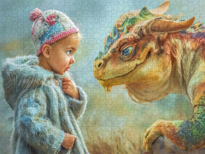 Drachen - CALVENDO Foto-Puzzle'