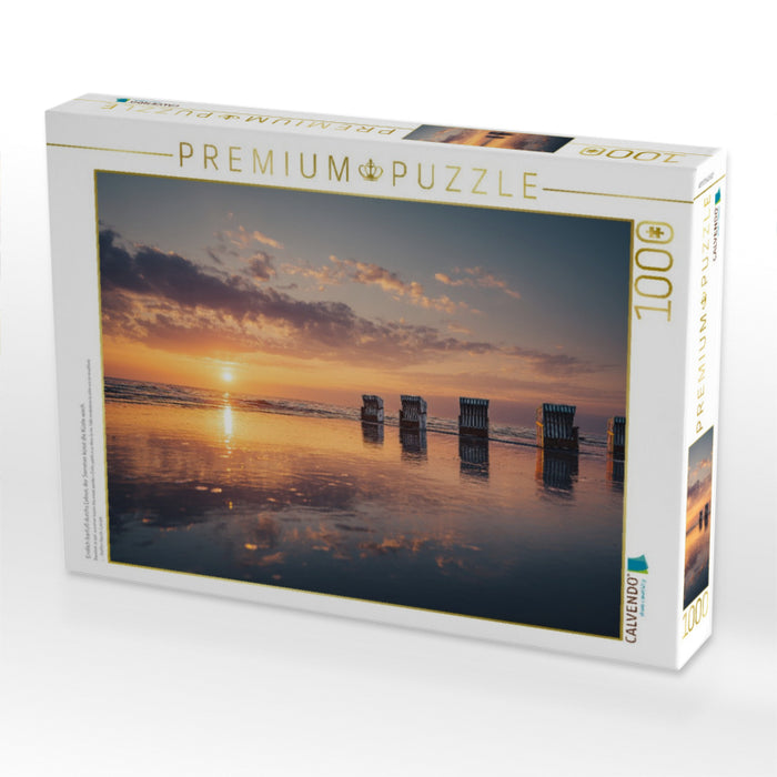 Endlich barfuß durchs Leben, der Sommer küsst die Küste wach - CALVENDO Foto-Puzzle'