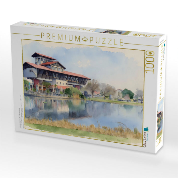 Haus der Weinstraße in Bockenheim - CALVENDO Foto-Puzzle'