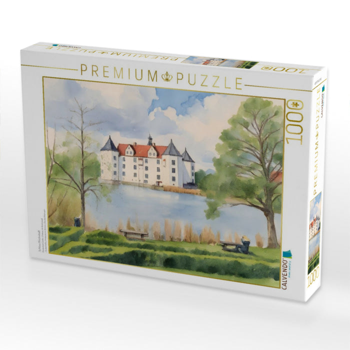 Schloss Glücksstadt - CALVENDO Foto-Puzzle'