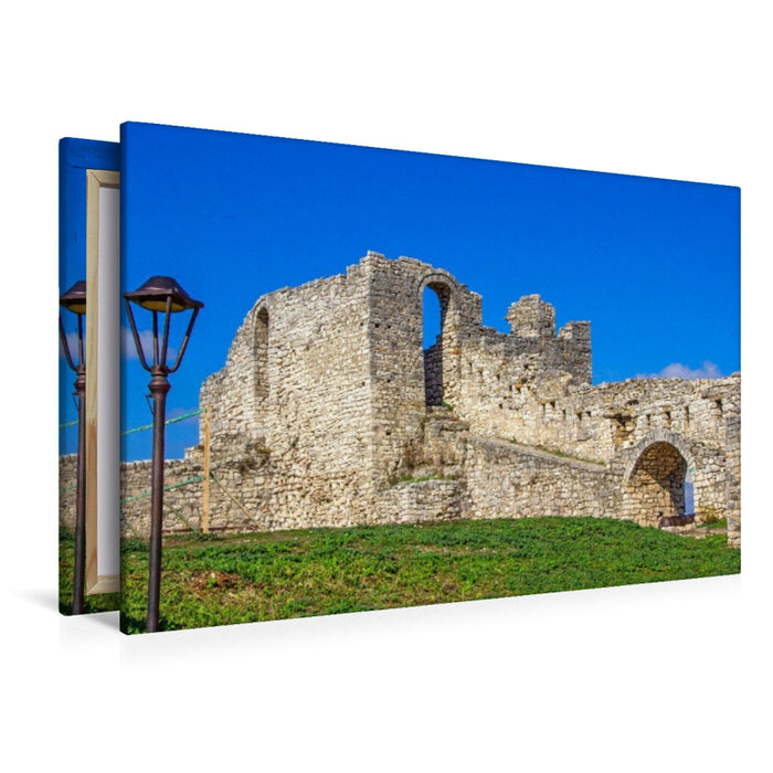 Premium Textil-Leinwand Die Burgruine