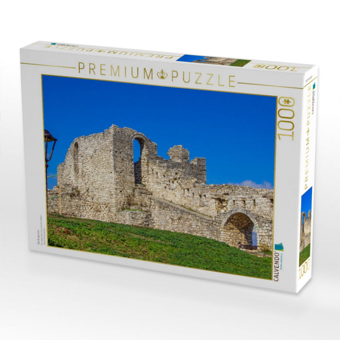 Die Burgruine - CALVENDO Foto-Puzzle'