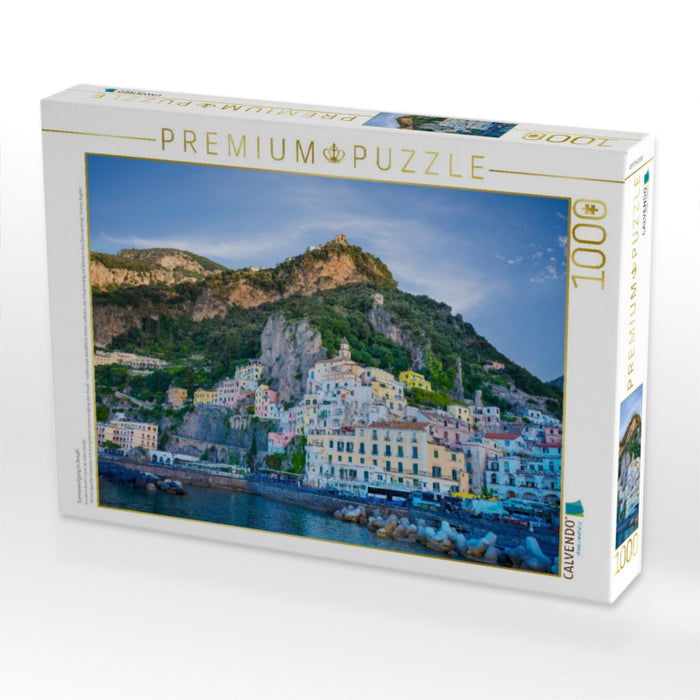 Sonnenaufgang in Amalfi - CALVENDO Foto-Puzzle'