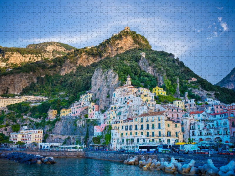 Sonnenaufgang in Amalfi - CALVENDO Foto-Puzzle'