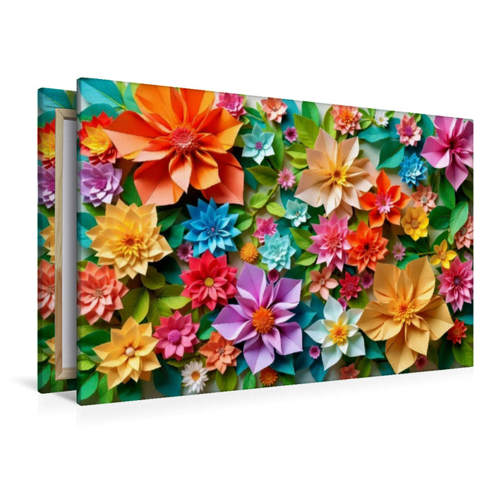 Premium Textil-Leinwand Kunst aus Papier. Respekt für die Natur.