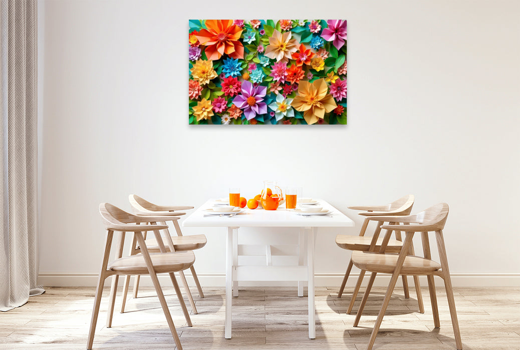 Premium Textil-Leinwand Kunst aus Papier. Respekt für die Natur.