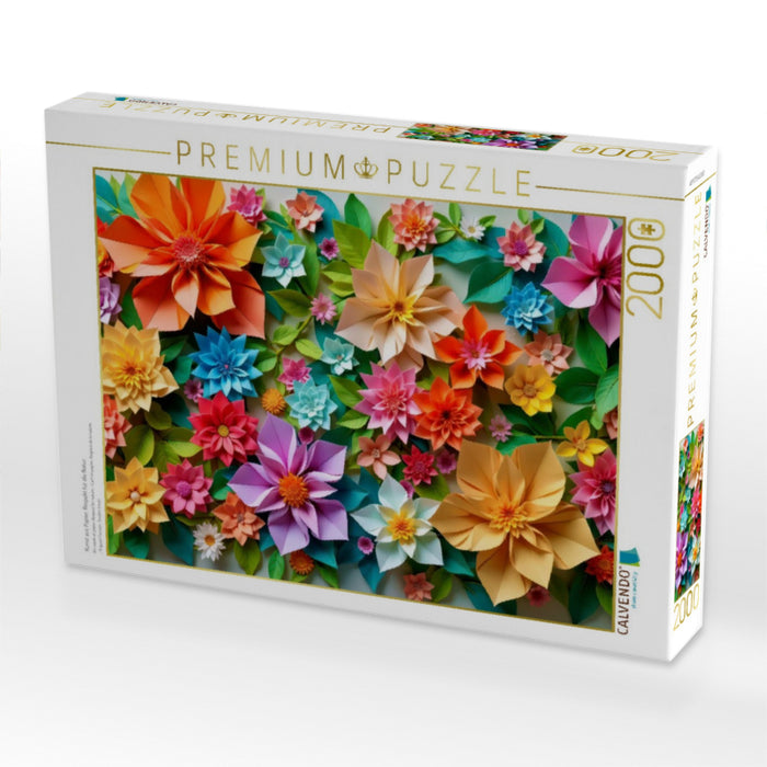 Kunst aus Papier. Respekt für die Natur. - CALVENDO Foto-Puzzle'