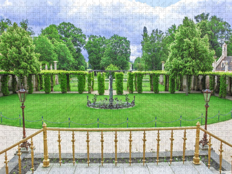 Schlossgarten - CALVENDO Foto-Puzzle'