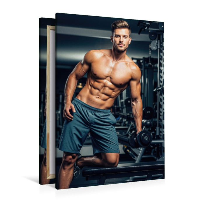 Premium Textil-Leinwand Liam