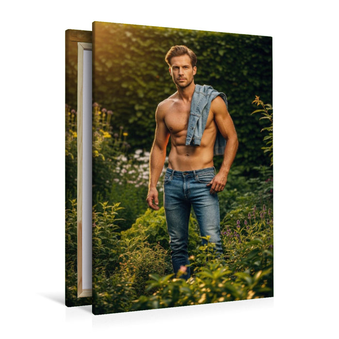 Premium Textil-Leinwand Mateo