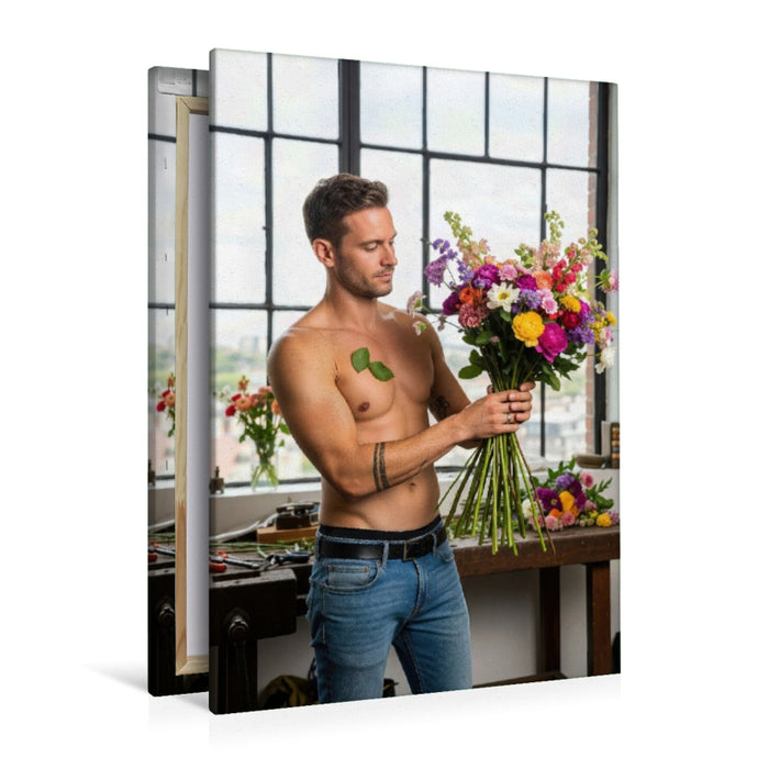 Premium Textil-Leinwand Julian