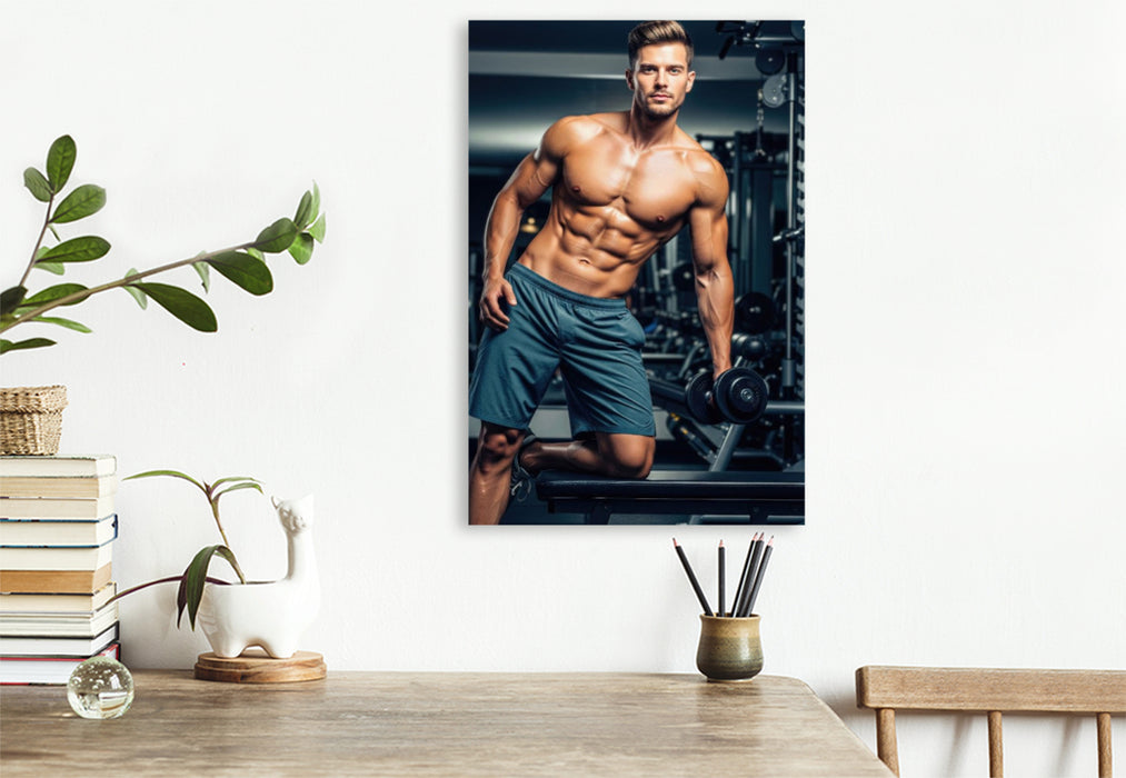 Premium Textil-Leinwand Liam