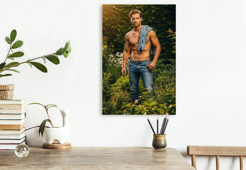 Premium Textil-Leinwand Mateo