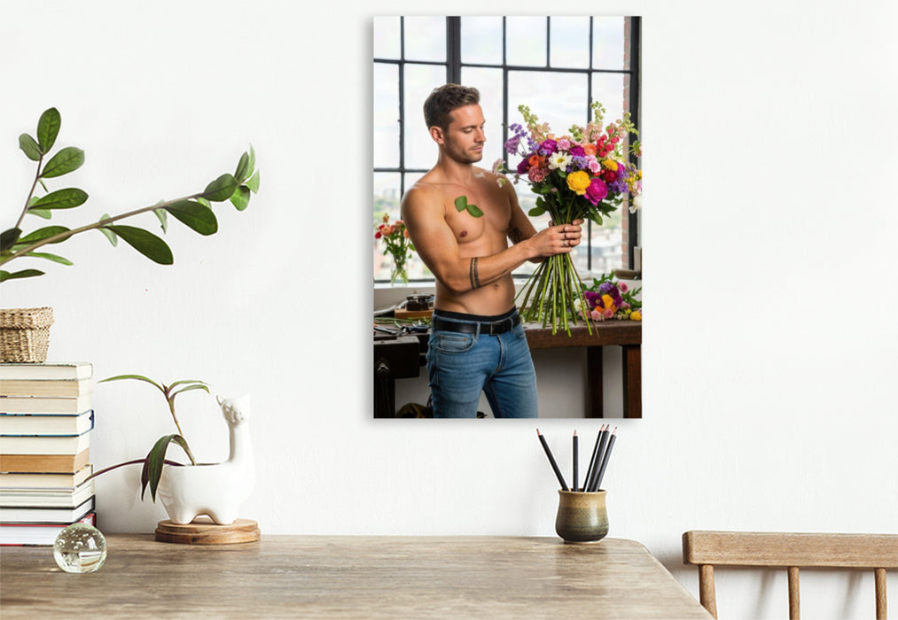 Premium Textil-Leinwand Julian