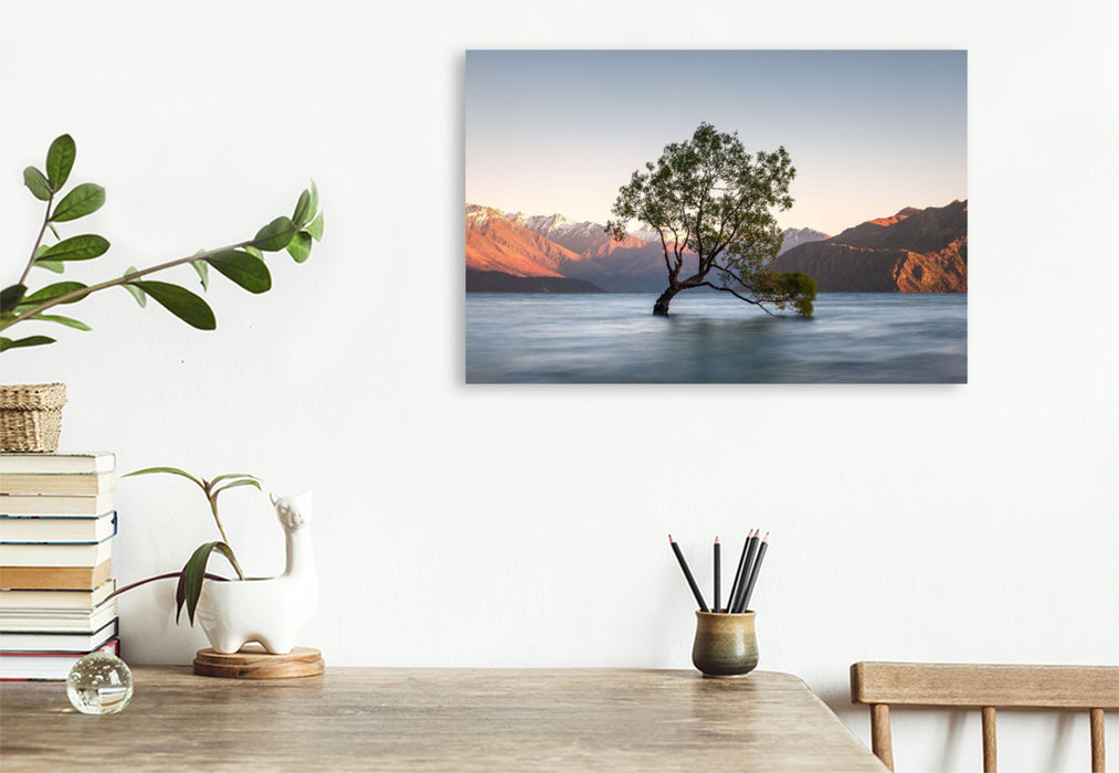 Premium Textil-Leinwand Ein Motiv aus dem Kalender Natürlich Neuseeland