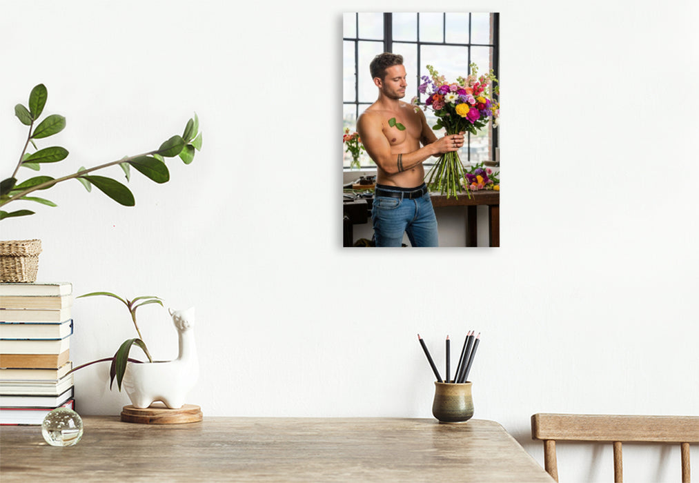 Premium Textil-Leinwand Julian