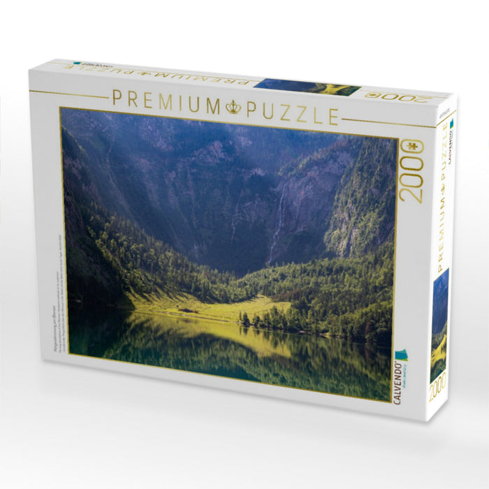 Morgenstimmung am Obersee - CALVENDO Foto-Puzzle'