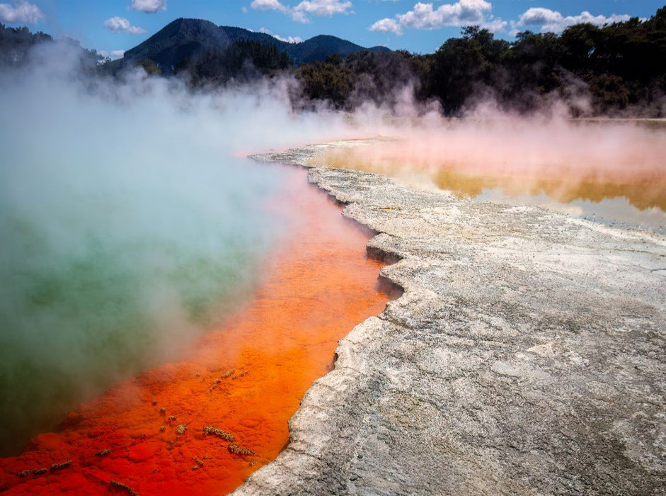 Champagne Pool, Wai-O-Tapu - CALVENDO Foto-Puzzle'