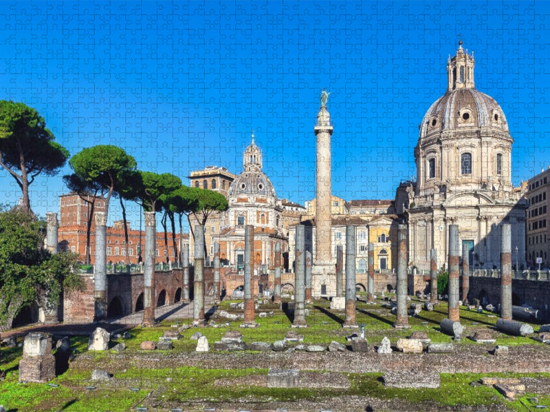 Trajansforum mit der Trajanssäule in Rom - CALVENDO Foto-Puzzle'