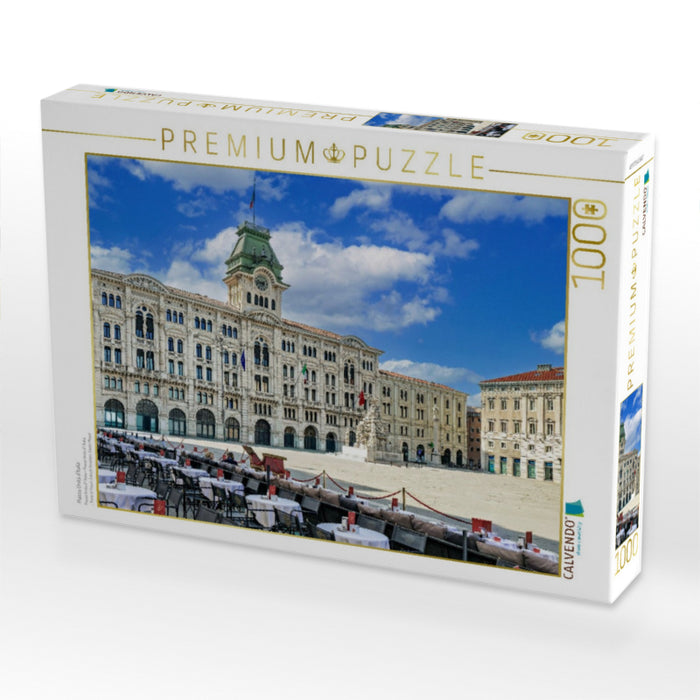 Piazza Unità d'Italia - CALVENDO Foto-Puzzle'