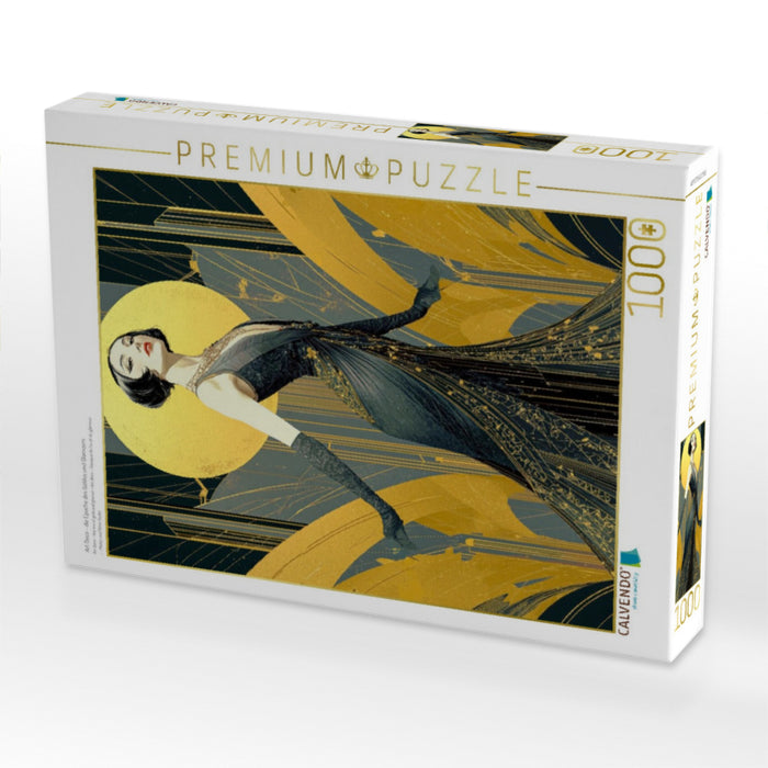 Art Deco - die Epoche des Goldes und Glamours - CALVENDO Foto-Puzzle'