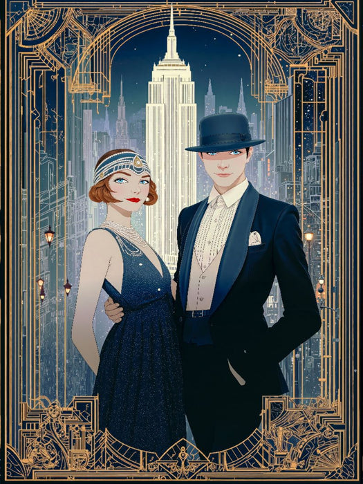 Das New Yorker Leben in den 1920iger - CALVENDO Foto-Puzzle'