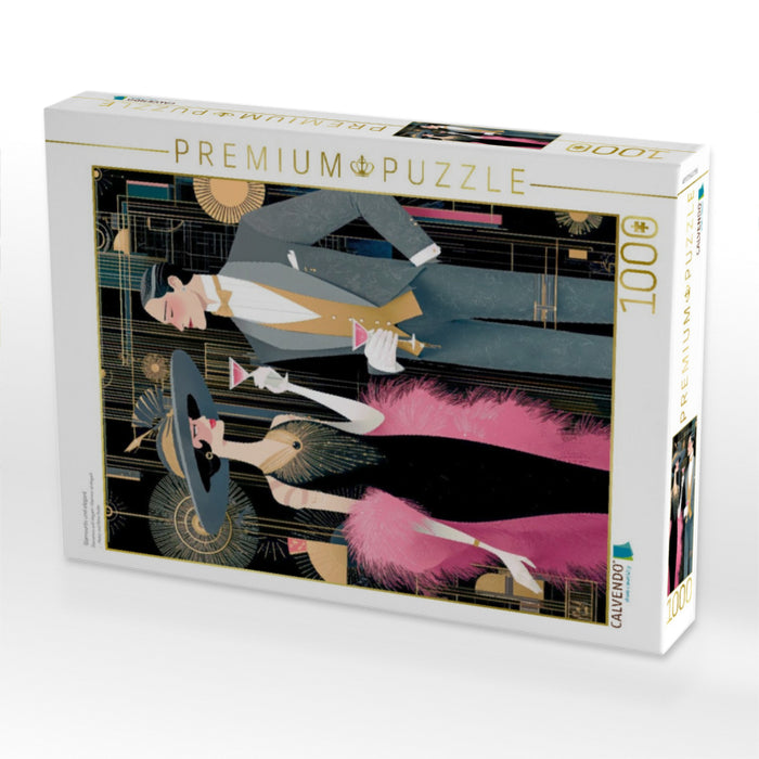 Glamourös und elegant - CALVENDO Foto-Puzzle'