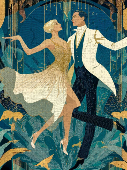 Der Glanz vergangener Nächte lebt wieder auf - CALVENDO Foto-Puzzle'