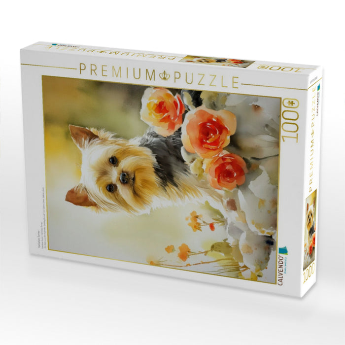Yorkshire Terrier - CALVENDO Foto-Puzzle'